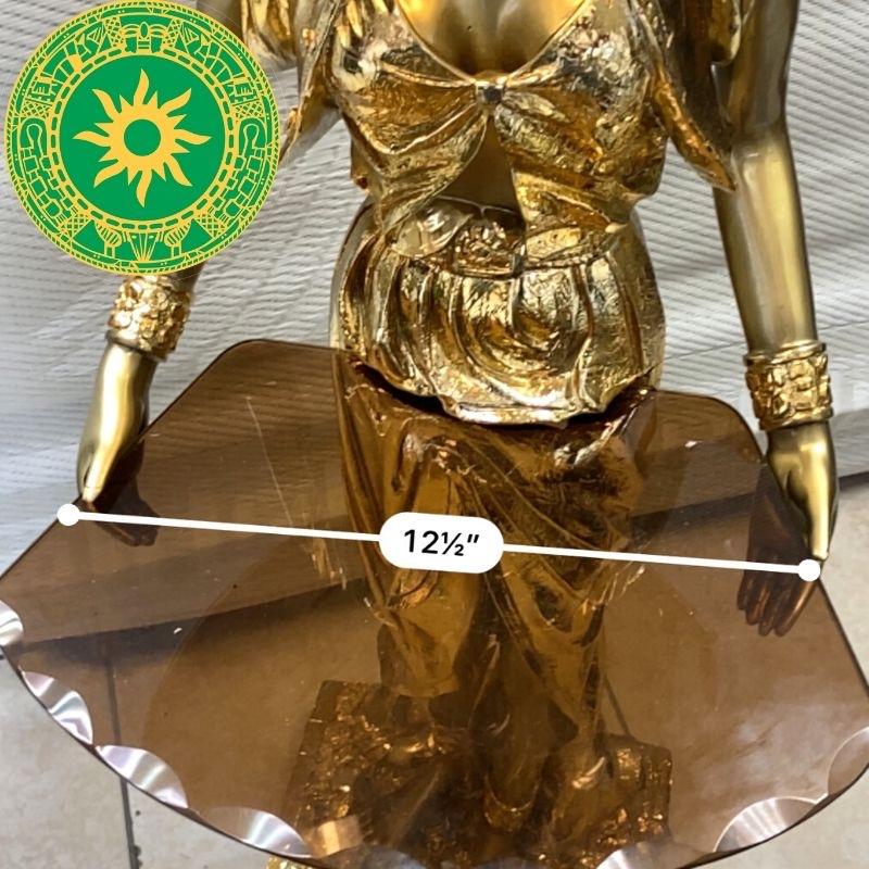 Pedestal mujer con doble cristal Pedestal mujer con doble cristal - Inshe Miami pedestal BotanicasYoruba