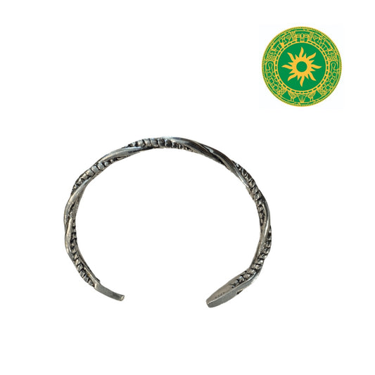 BRACELET WITH OPEN BRAID