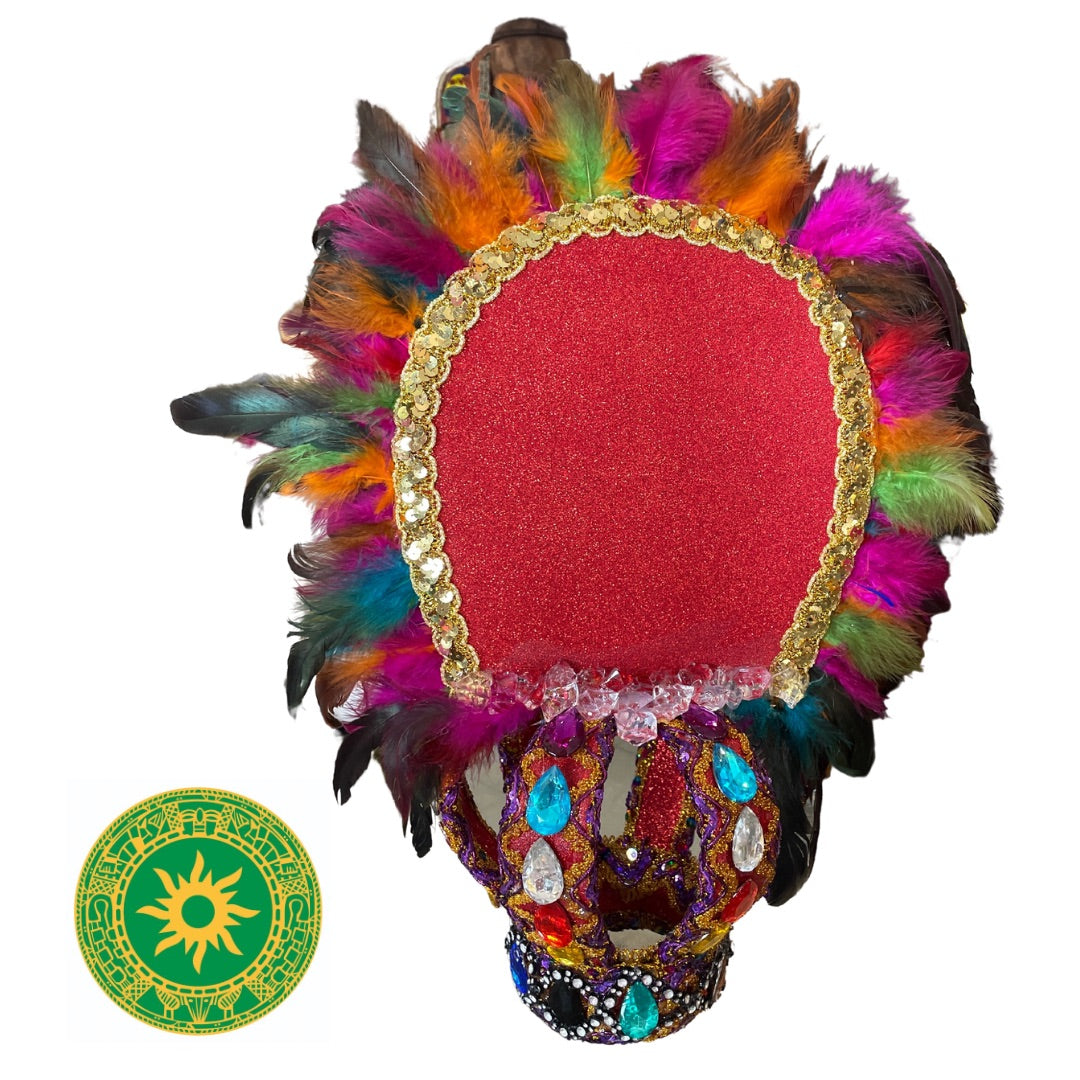 Coronas con Careta Decoradas 8"