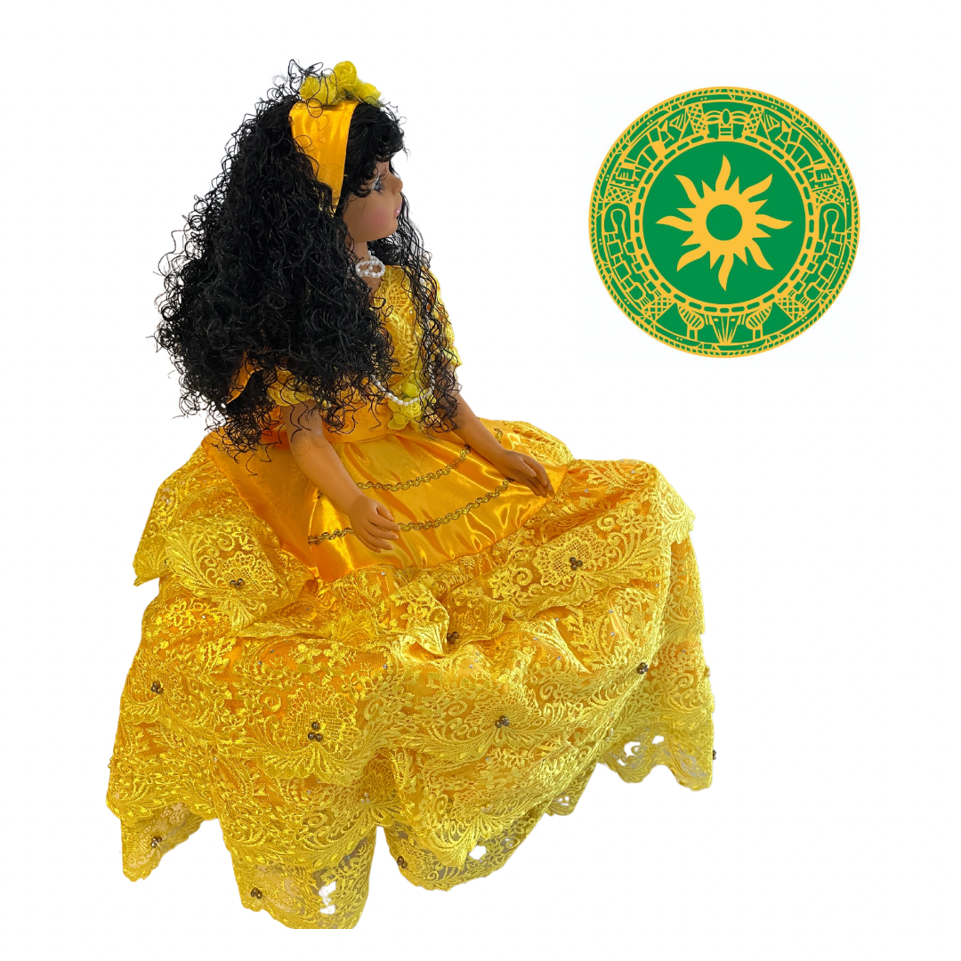 MUÑECAS DE GOMA GRANDE 26" DE ENCAJES