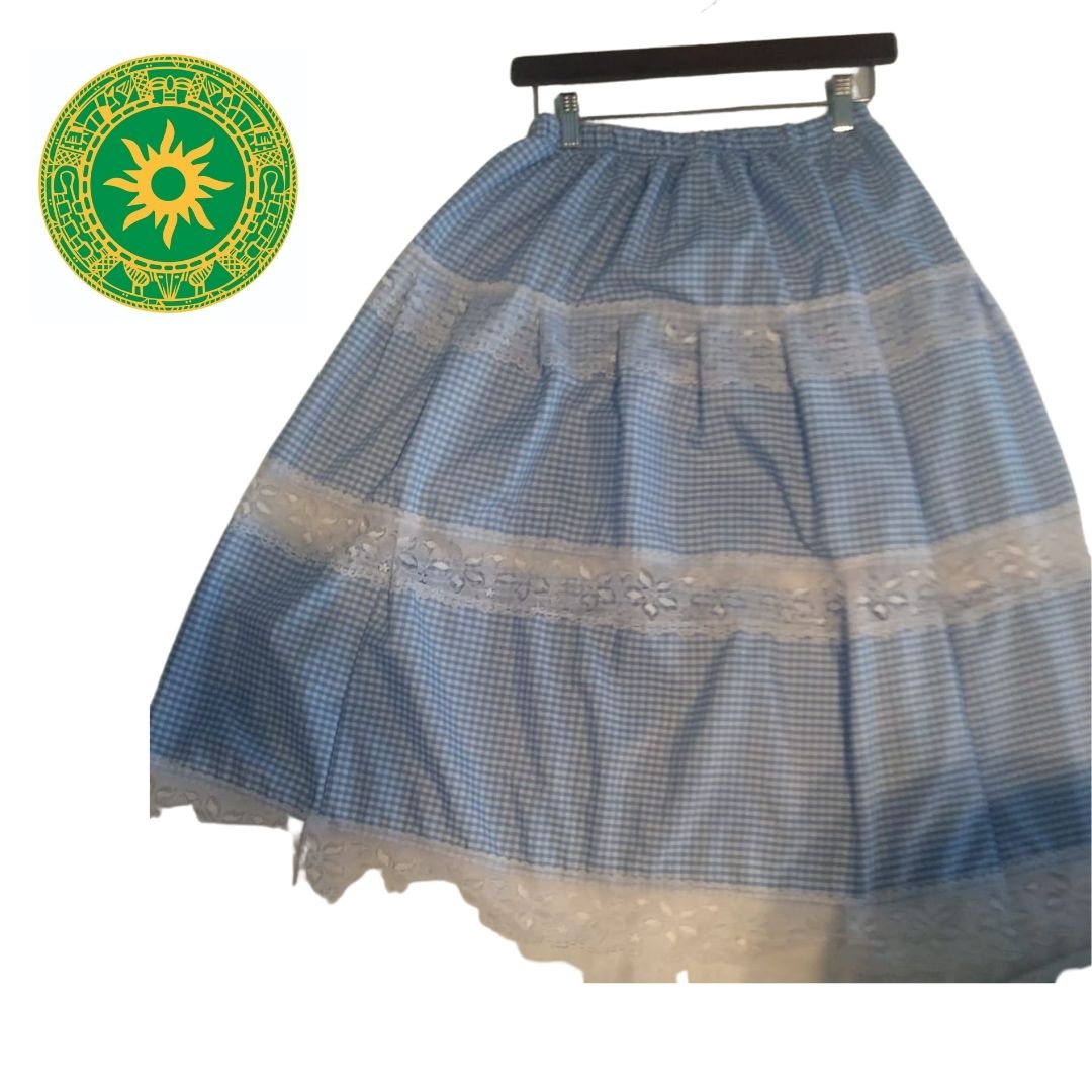 LIGHT BLUE GINGHAM SAYA