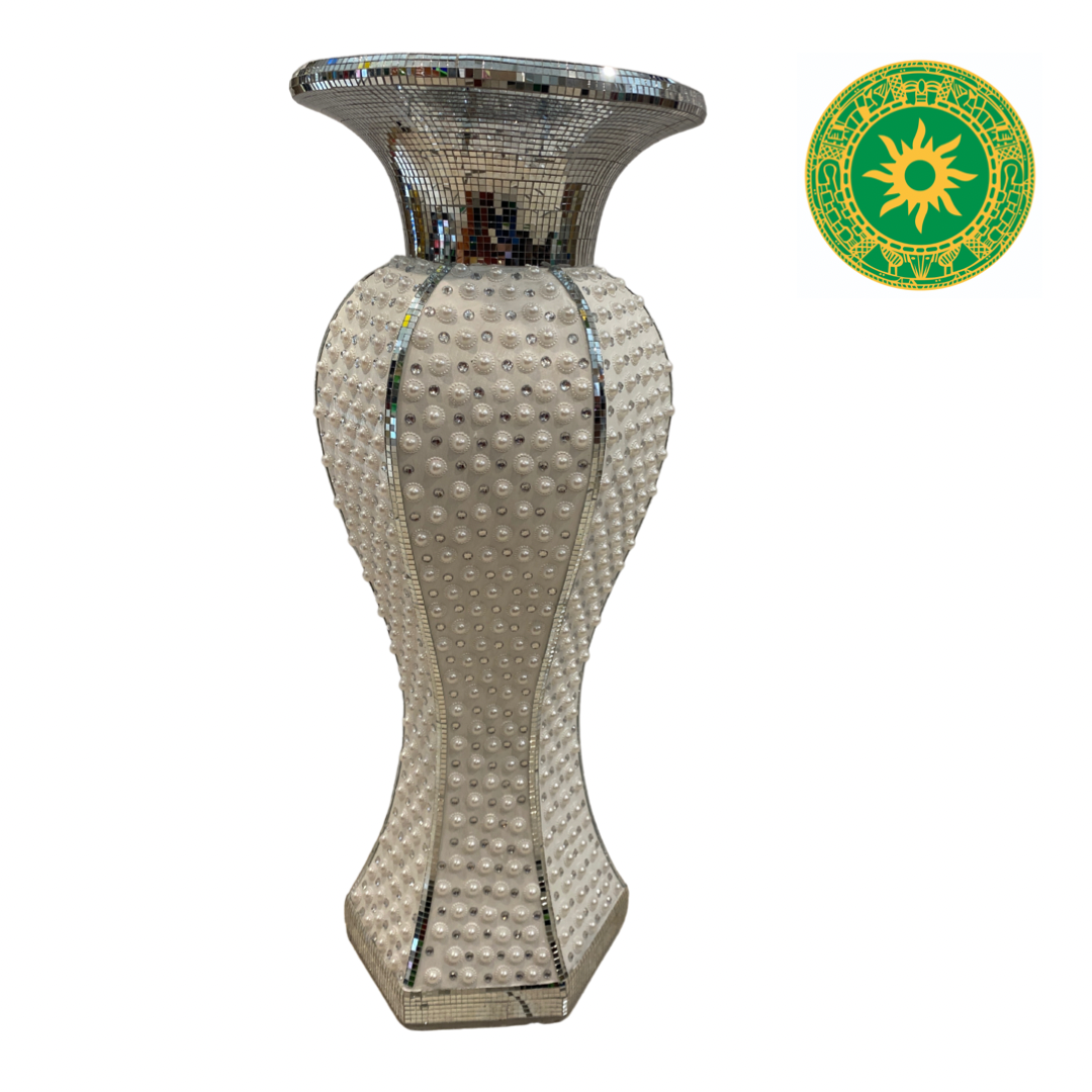 Pedestales Decorado con Cristal