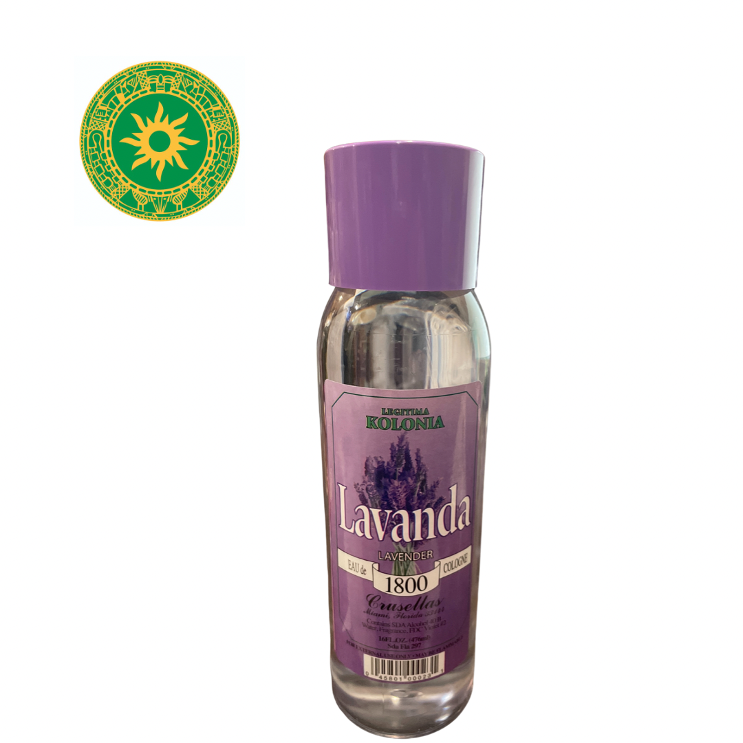 Colonia Espiritual de Lavanda 16oz – Para Limpiezas y Rituales Espirituales