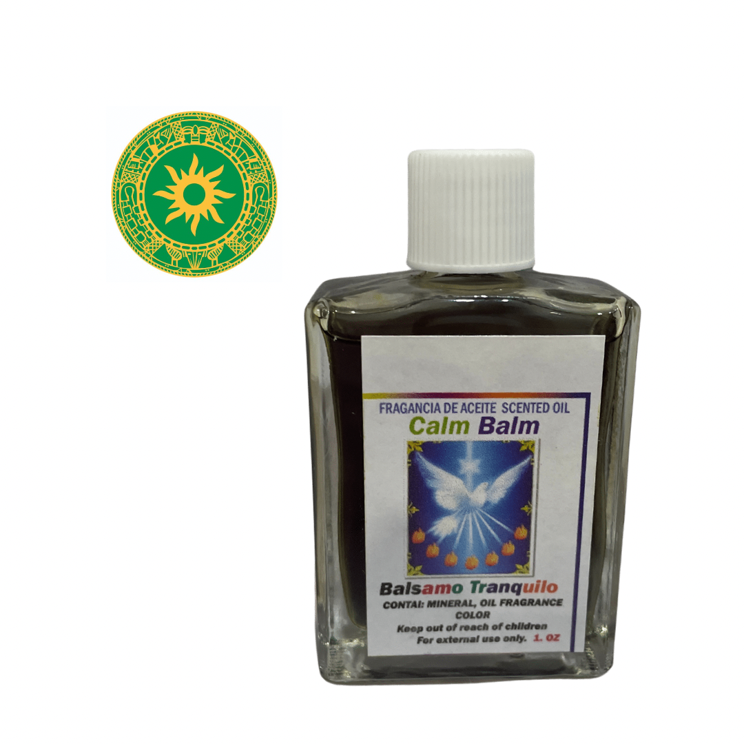 Aceite Balsamo Tranquilo 1 oz – Relajación, Calma y Bienestar | Uso Espiritual y Aromaterapia