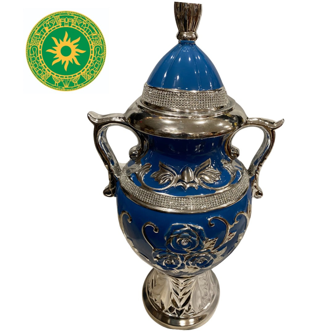 Potiches con Flores 24"