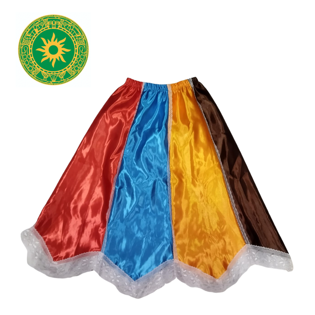 Saya de 9 Colores de Satin