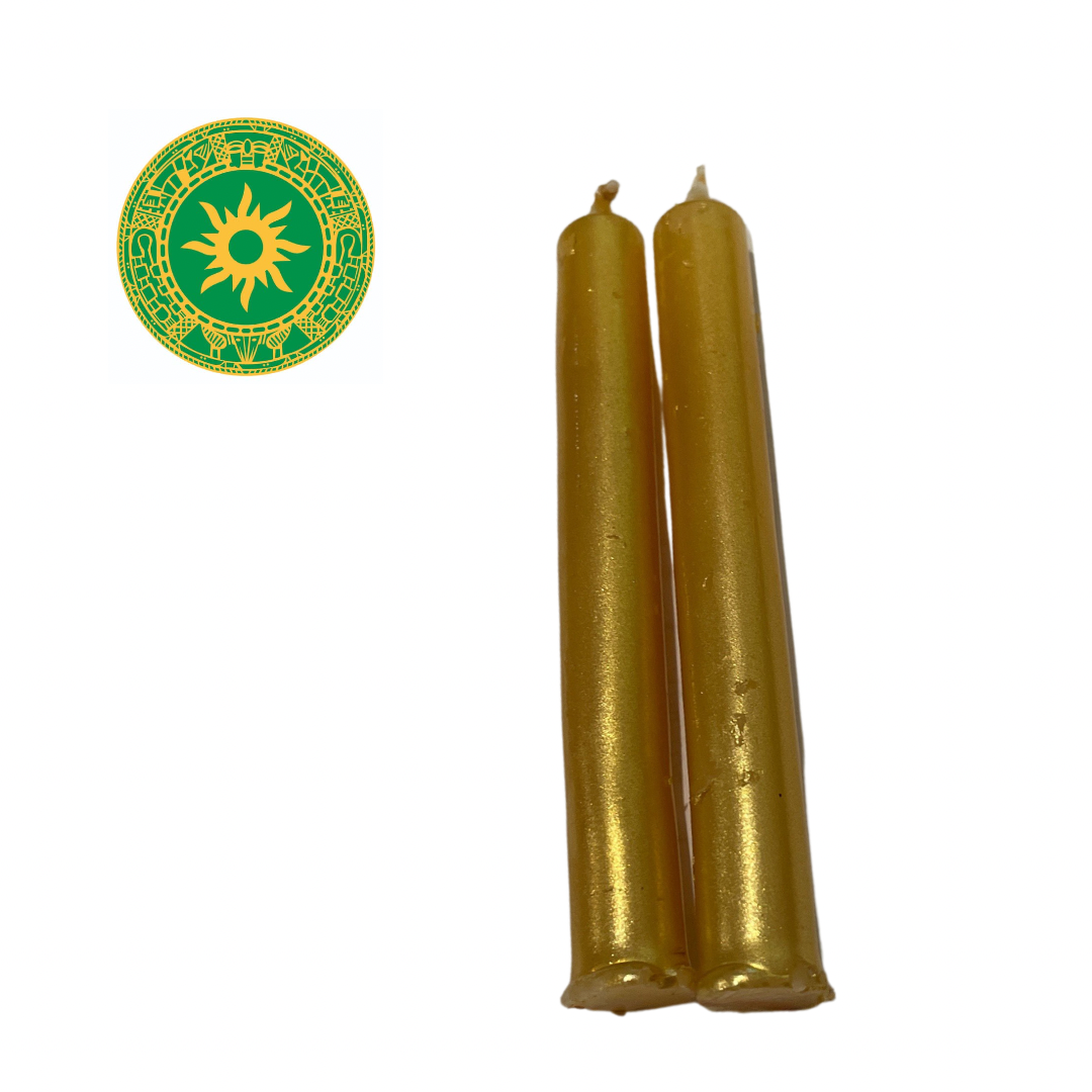 Paquete de Velas Doradas o Plateadas