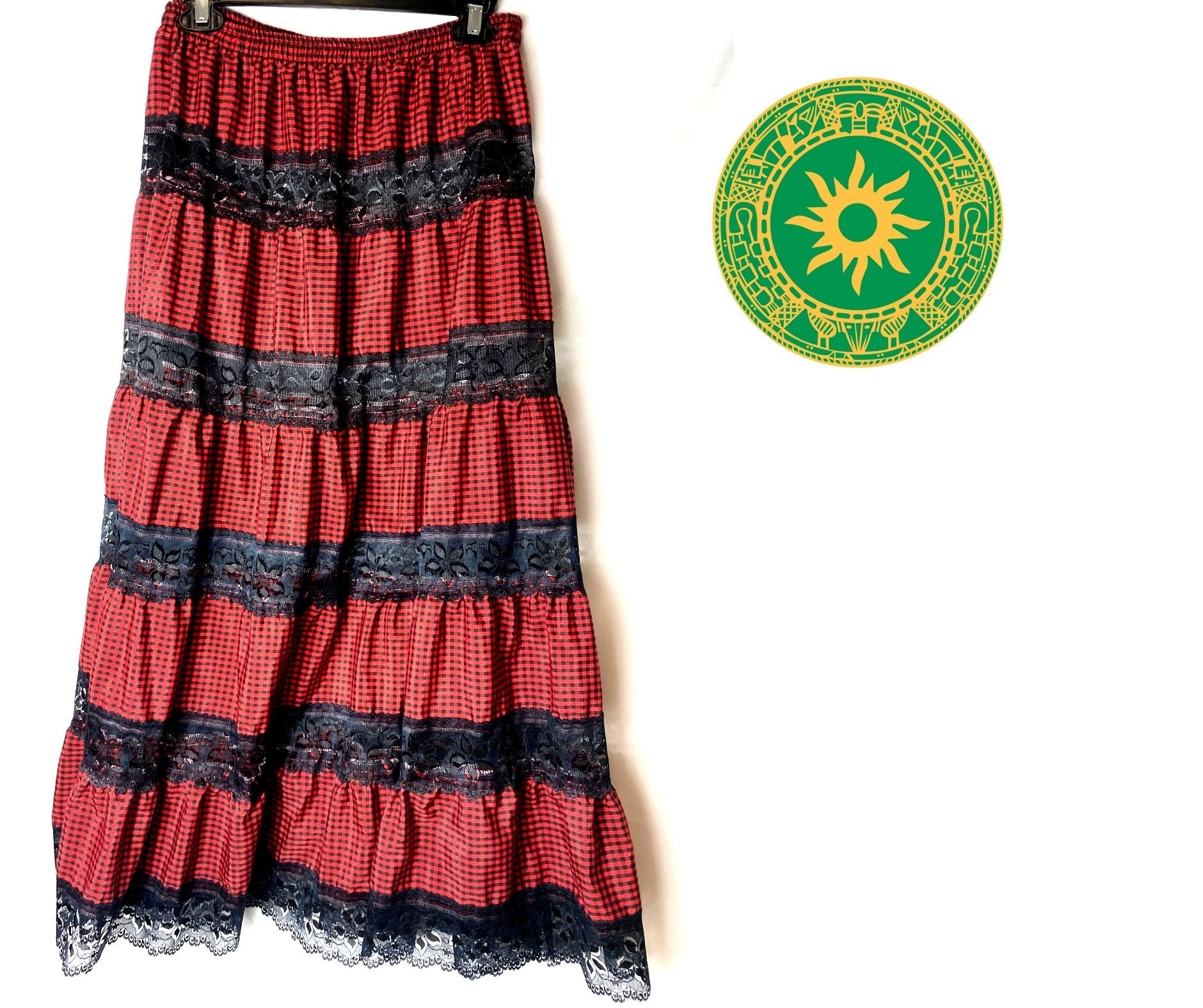 Saya para Ceremonias de Elegua roja y negra Saya para Ceremonias de Elegua roja y negra - Inshe Miami Saya INSHE MIAMI