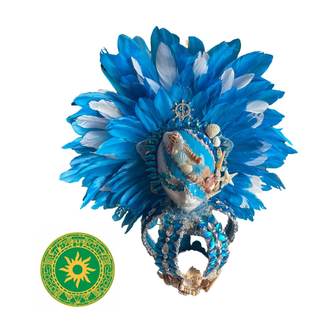 Coronas con Careta Decoradas 8"