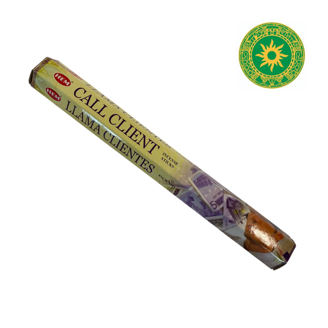 Incienso Llama Cliente