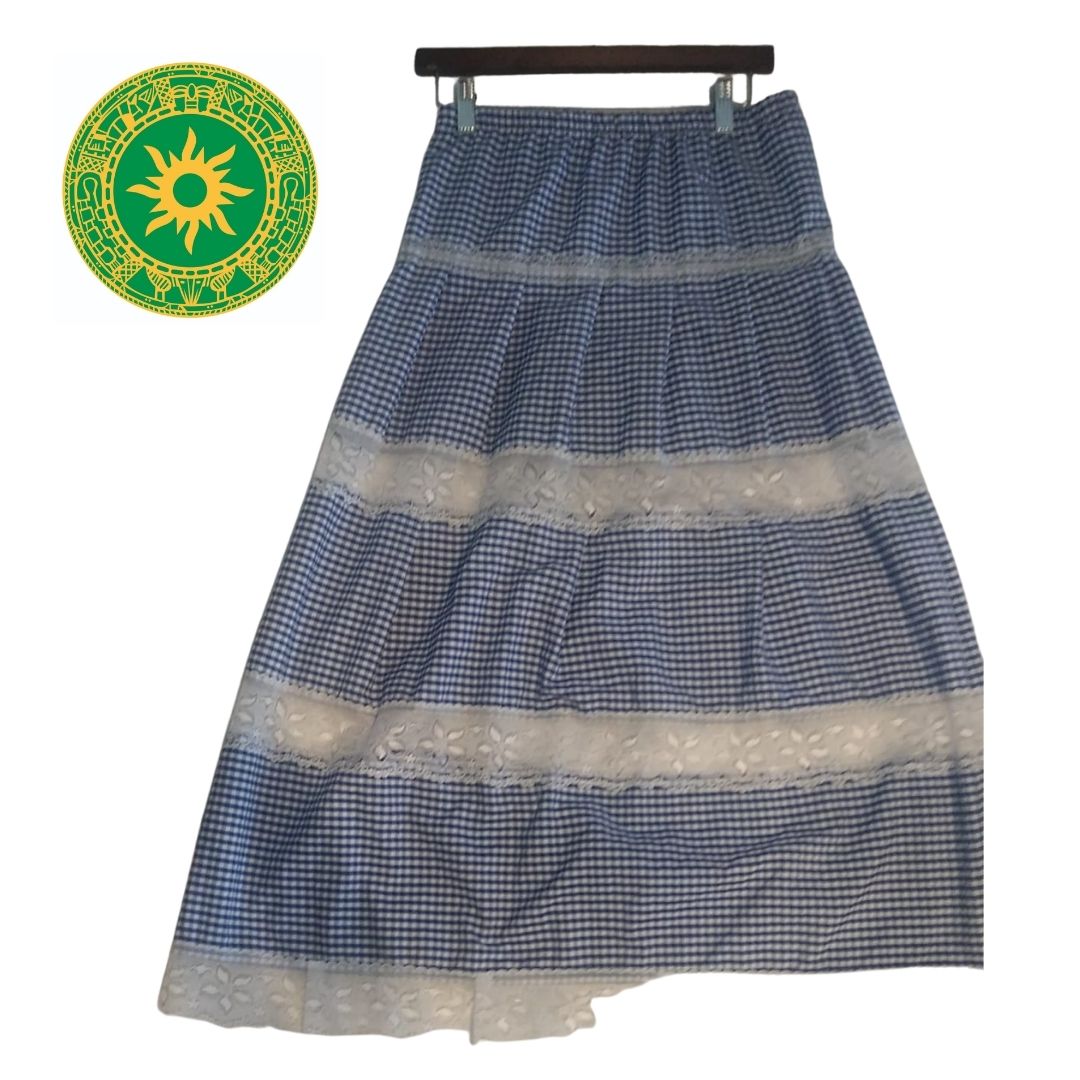 BLUE GINGHAM SAYA