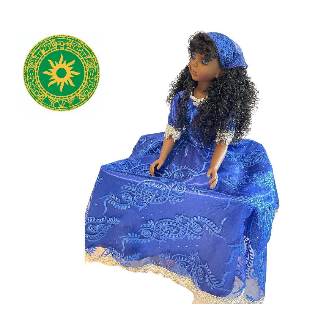 MUÑECAS DE GOMA GRANDE 26" DE ENCAJES