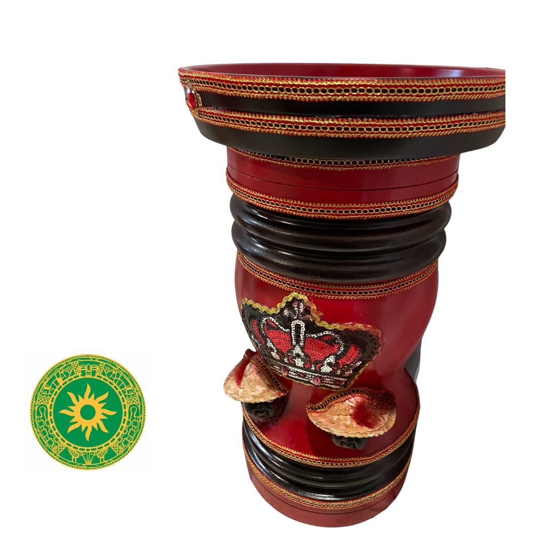 WOODEN PEDESTAL FOR ELEGGUA