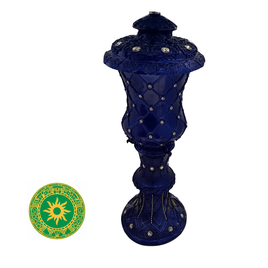 LARGE PEDESTALS WITH GLASS