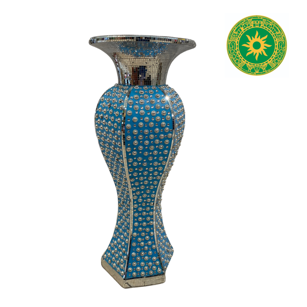 Pedestales Decorado con Cristal