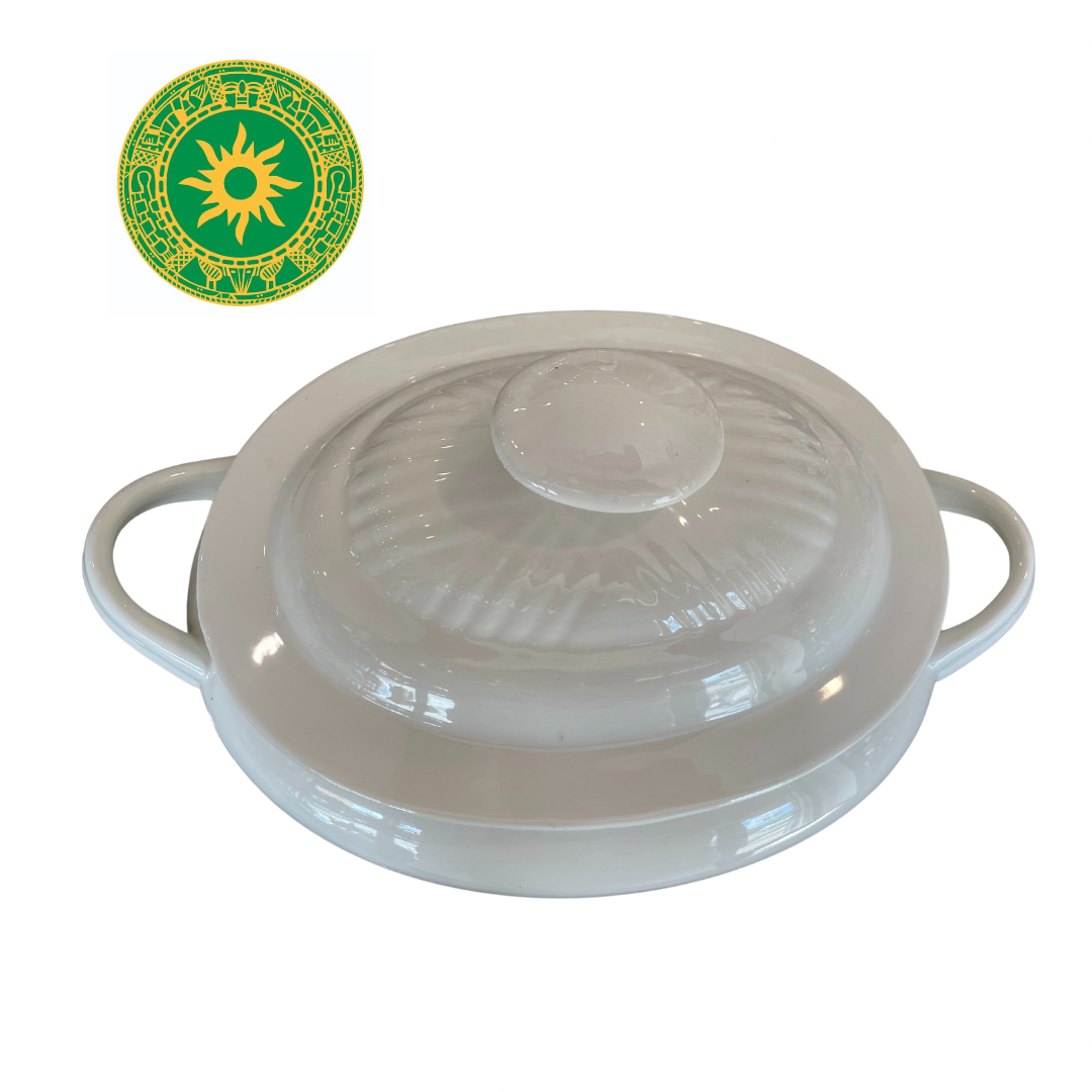 Smooth White Soup Tureens