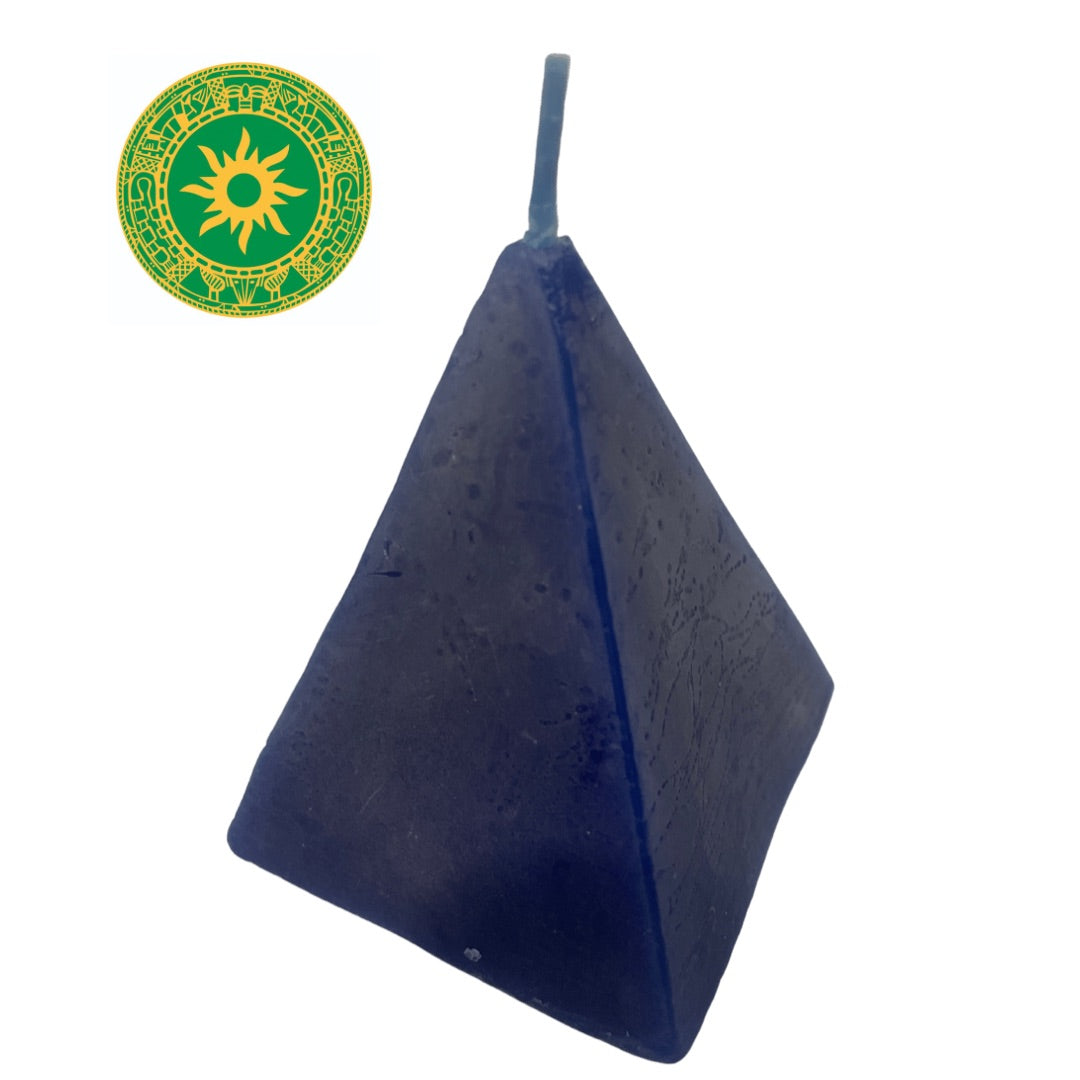 Pyramid candle