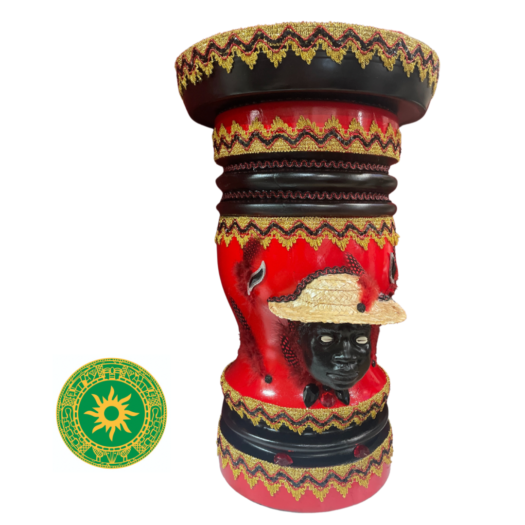 WOODEN PEDESTAL FOR ELEGGUA