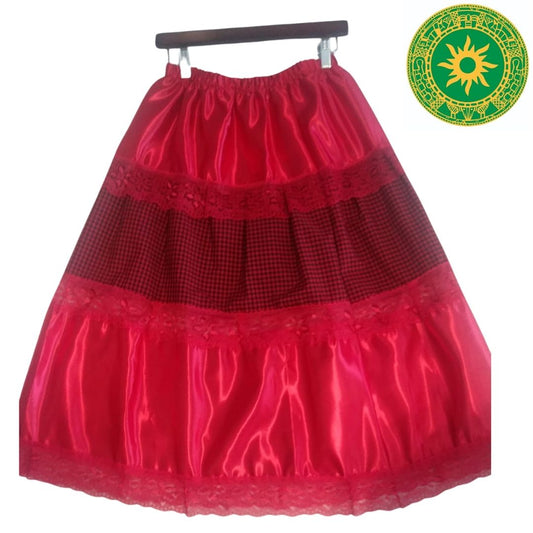 Saya vir Elegua-seremonies rooi en swart