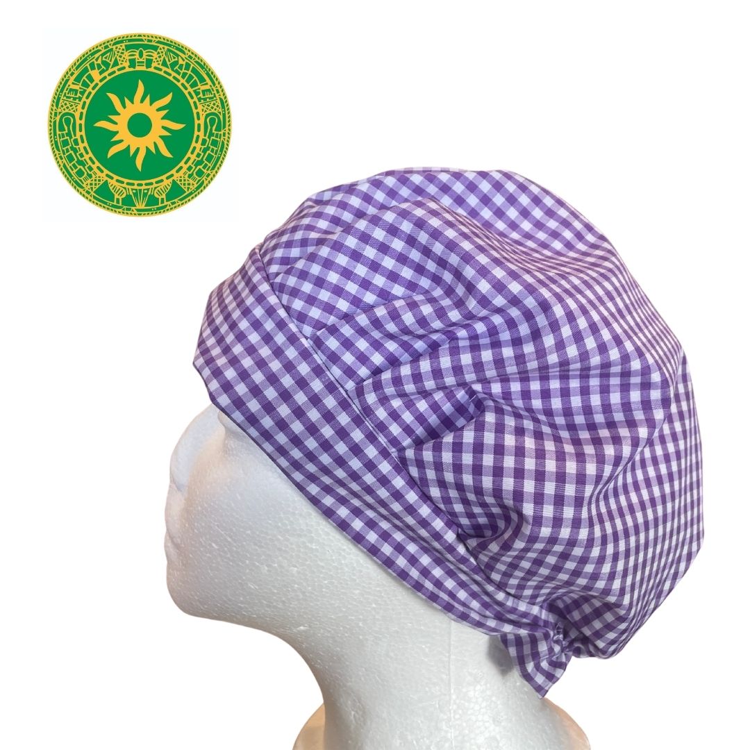 Obalu Aye gingham hat