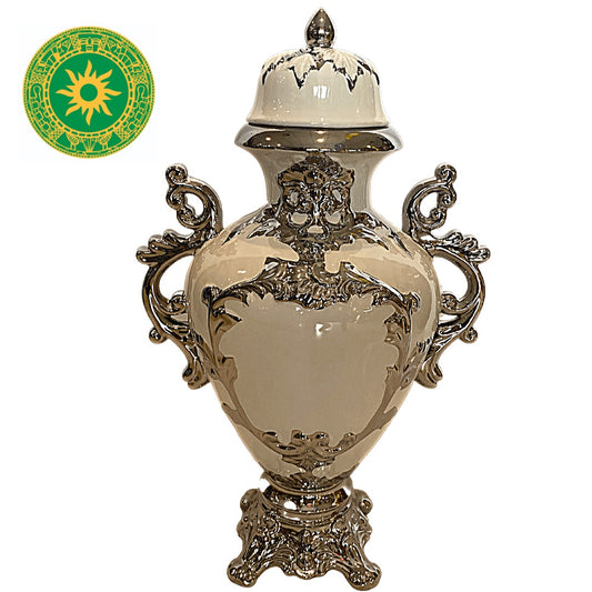 Potiches 24"/Potiche con Relieve 24" (Para todos los Santos)