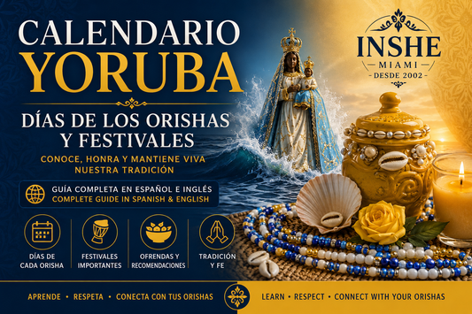 Calendario Yoruba | Días de los Orishas y Festivales (ES/EN) – Inshe Miami