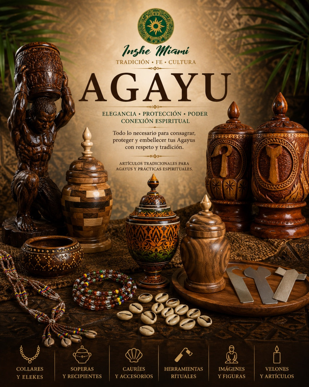 Agayú Solá – Productos y Artículos Religiosos | Inshe Miami