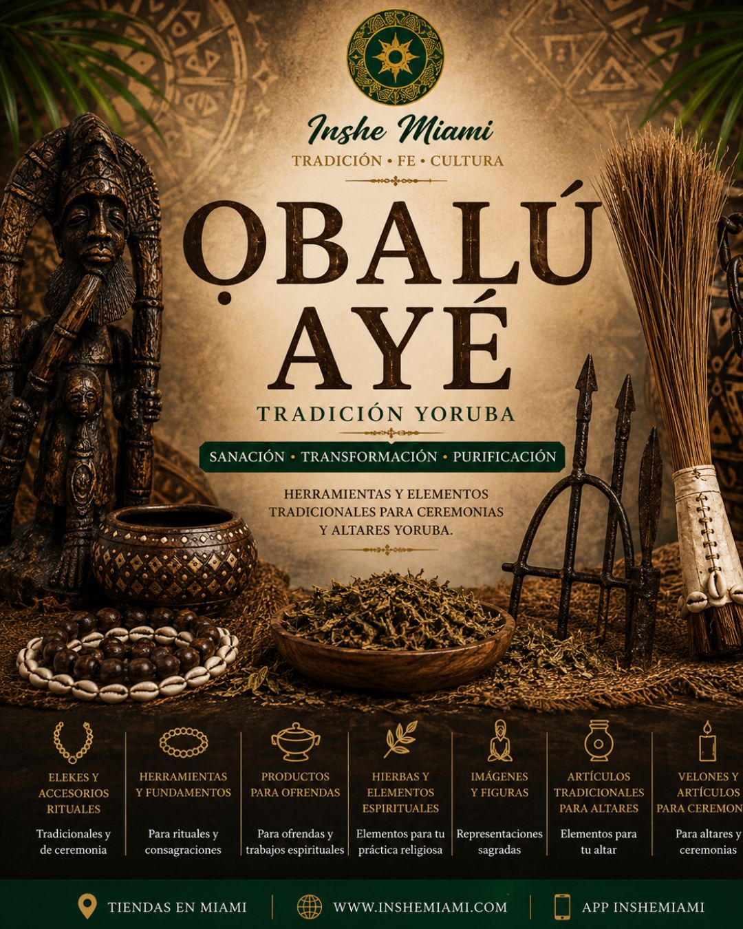 Obalu Aye ỌBALÚ AYÉ | Tradicional Yoruba | Inshe Miami