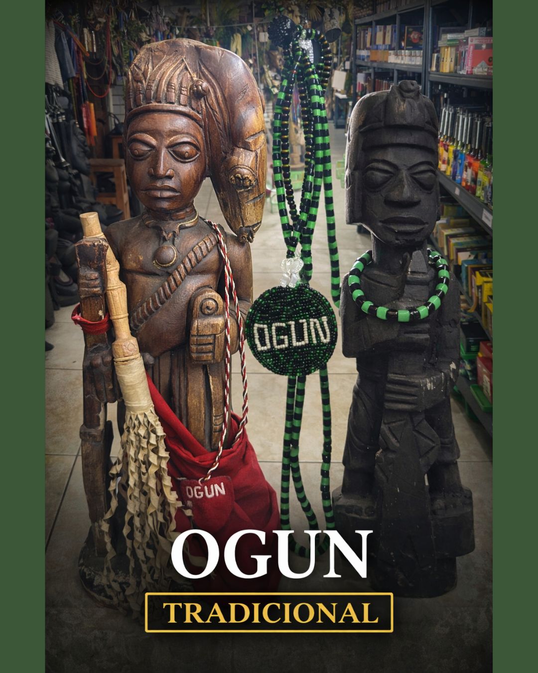 OGGÚN Ògún Tradicional Yoruba | Herramientas y Artículos Religiosos | Inshe Miami