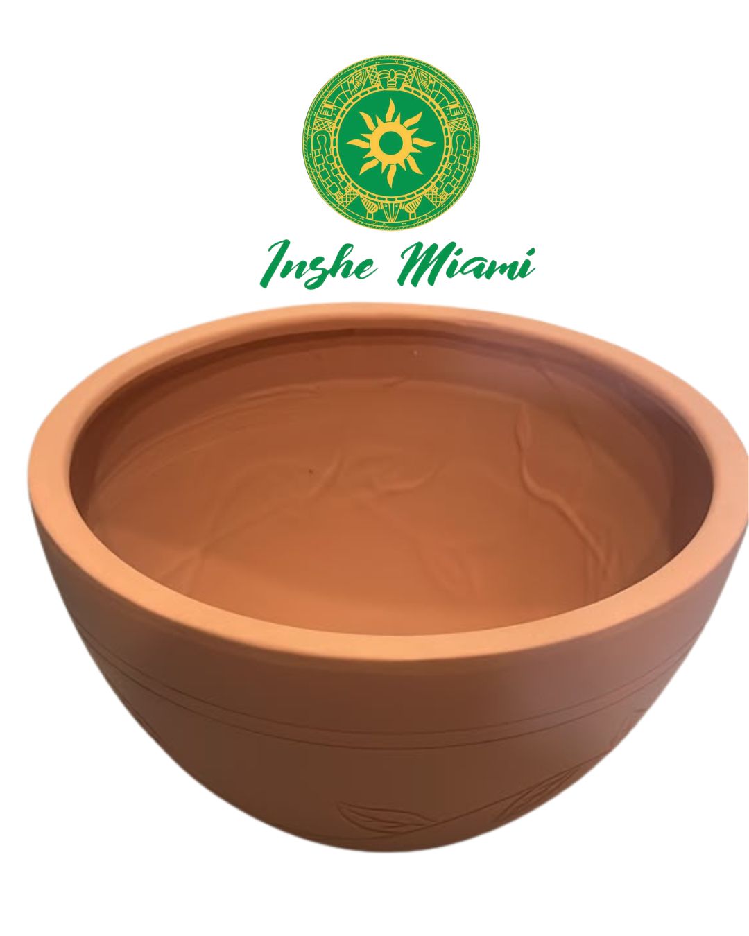 Handmade Clay Basin Casserole