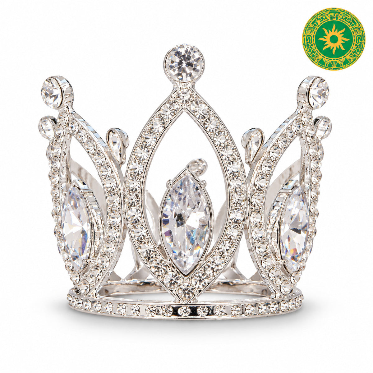 Corona Metálica Chica 2” x 2” para Orishas | Eleguá, Obatalá, Oshún, Yemayá y Changó | Inshe Miami