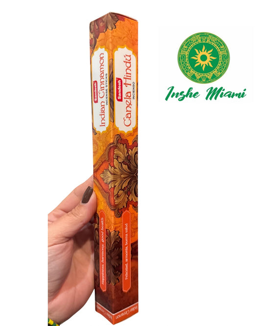 Incienso de Canela Hindu / Indian Cinnamon (Formato Cuadrado)