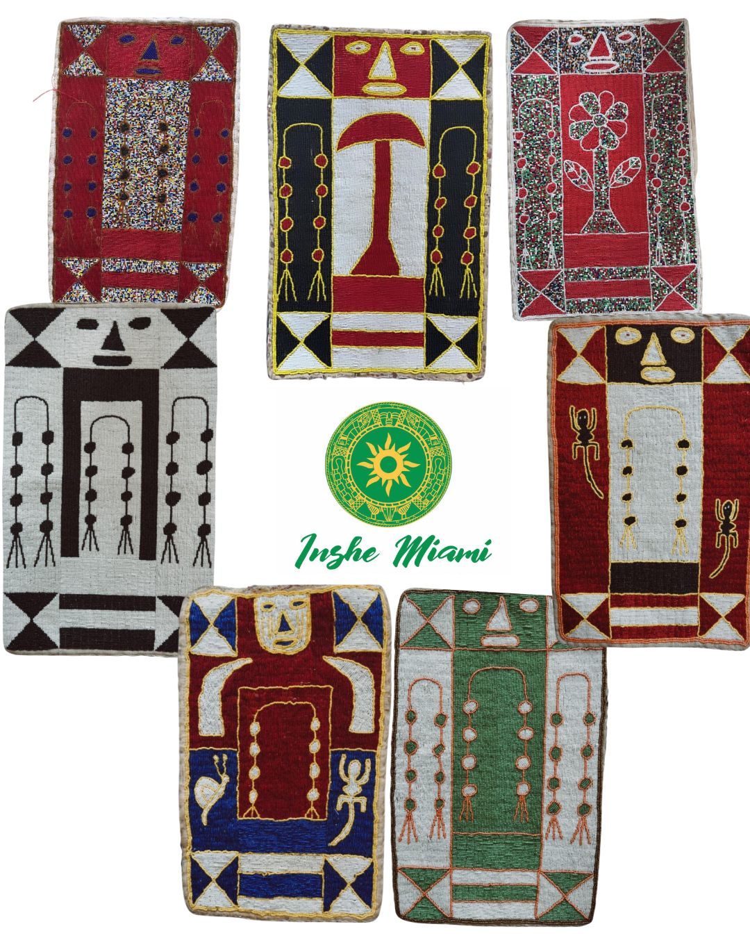 Opele Mat | Beaded Mat - Inshe Miami