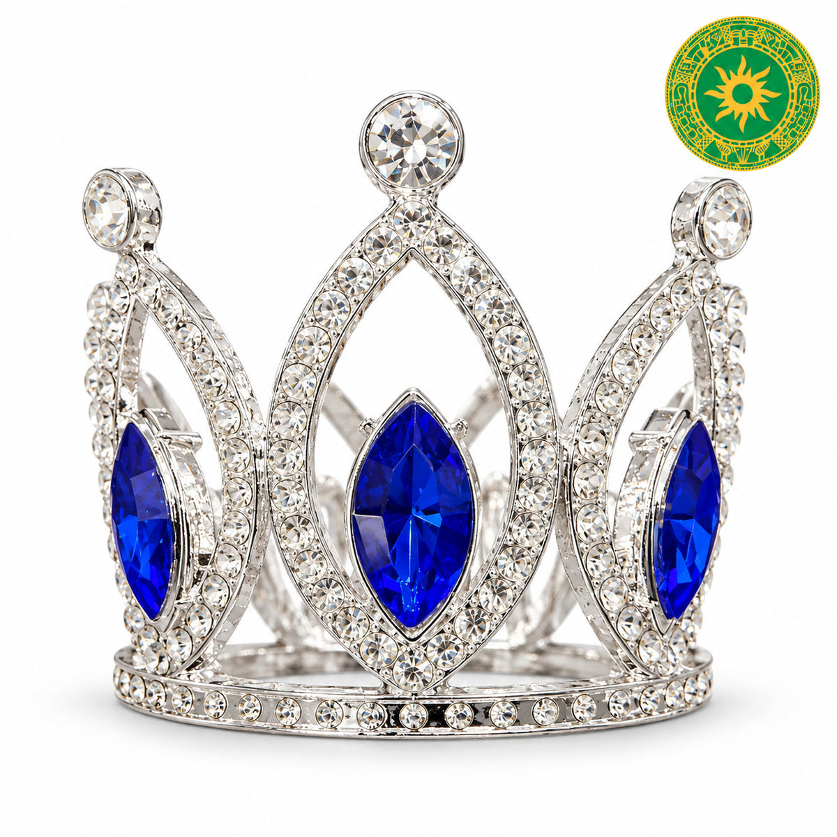Corona Metálica Chica 2” x 2” para Orishas | Eleguá, Obatalá, Oshún, Yemayá y Changó | Inshe Miami