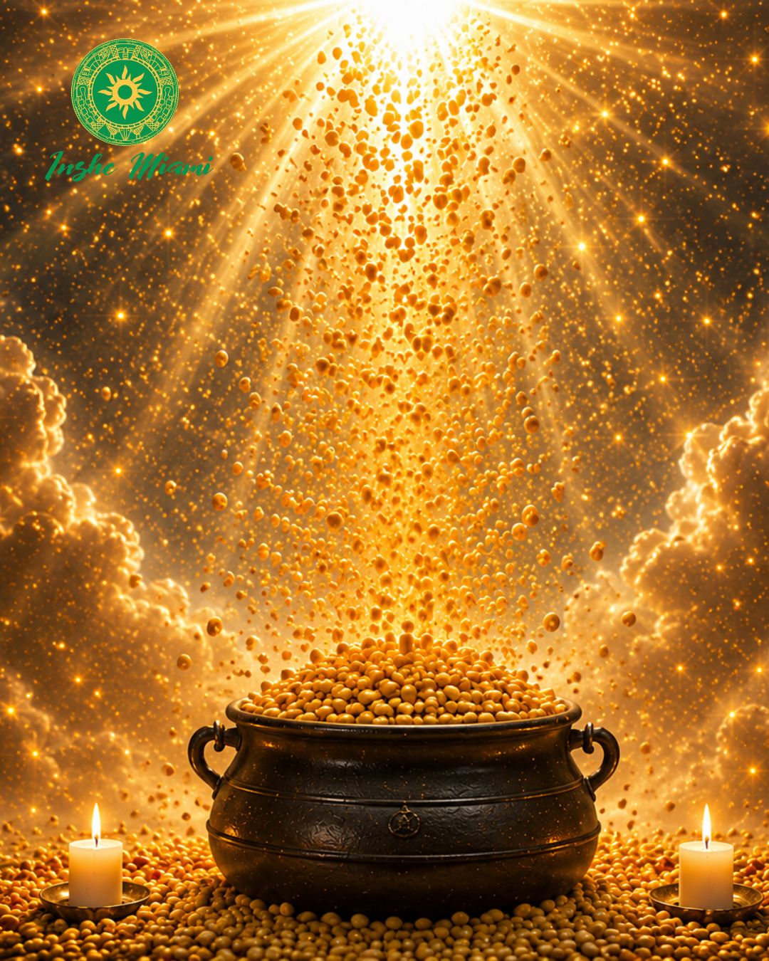Maiz Tostado en Granos (Asheses) – Tradicional para Ceremonias y Ofrendas | Inshe Miami