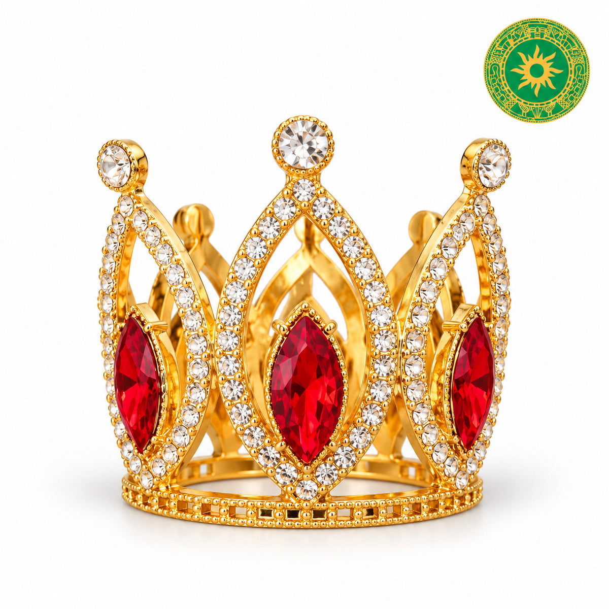 Corona Metálica Chica 2” x 2” para Orishas | Eleguá, Obatalá, Oshún, Yemayá y Changó | Inshe Miami
