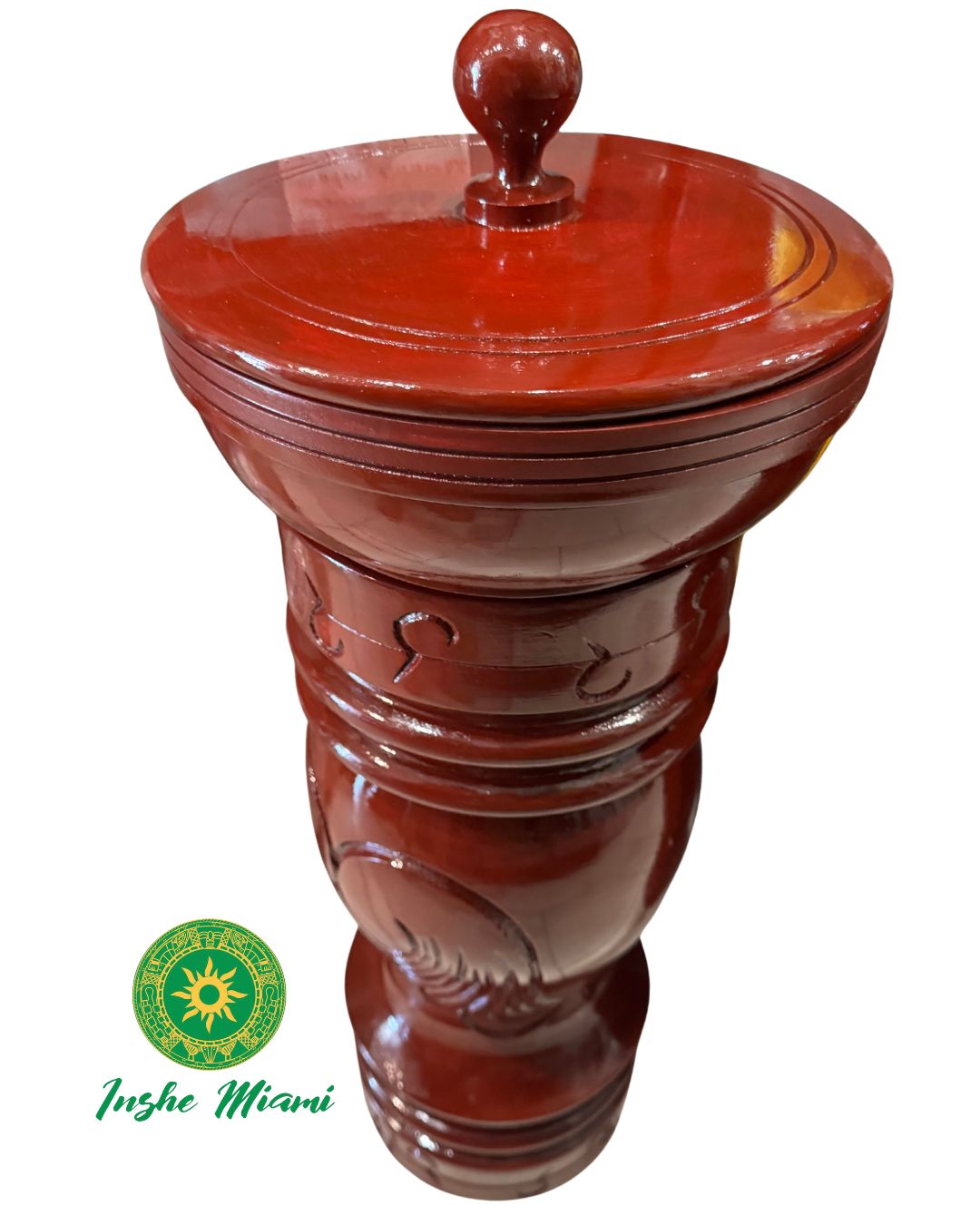 Pilon y Batea Tallados 100 % Madera