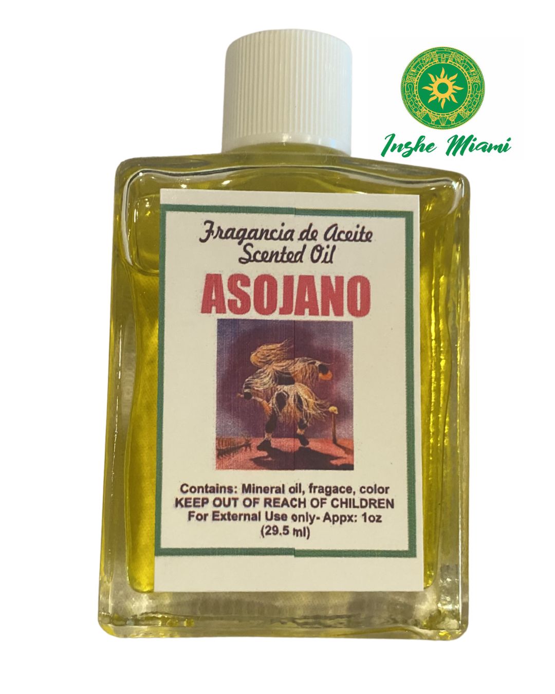 Asojano Azojano Oil 1 oz for Spiritual and Traditional Use | Inshe Miami