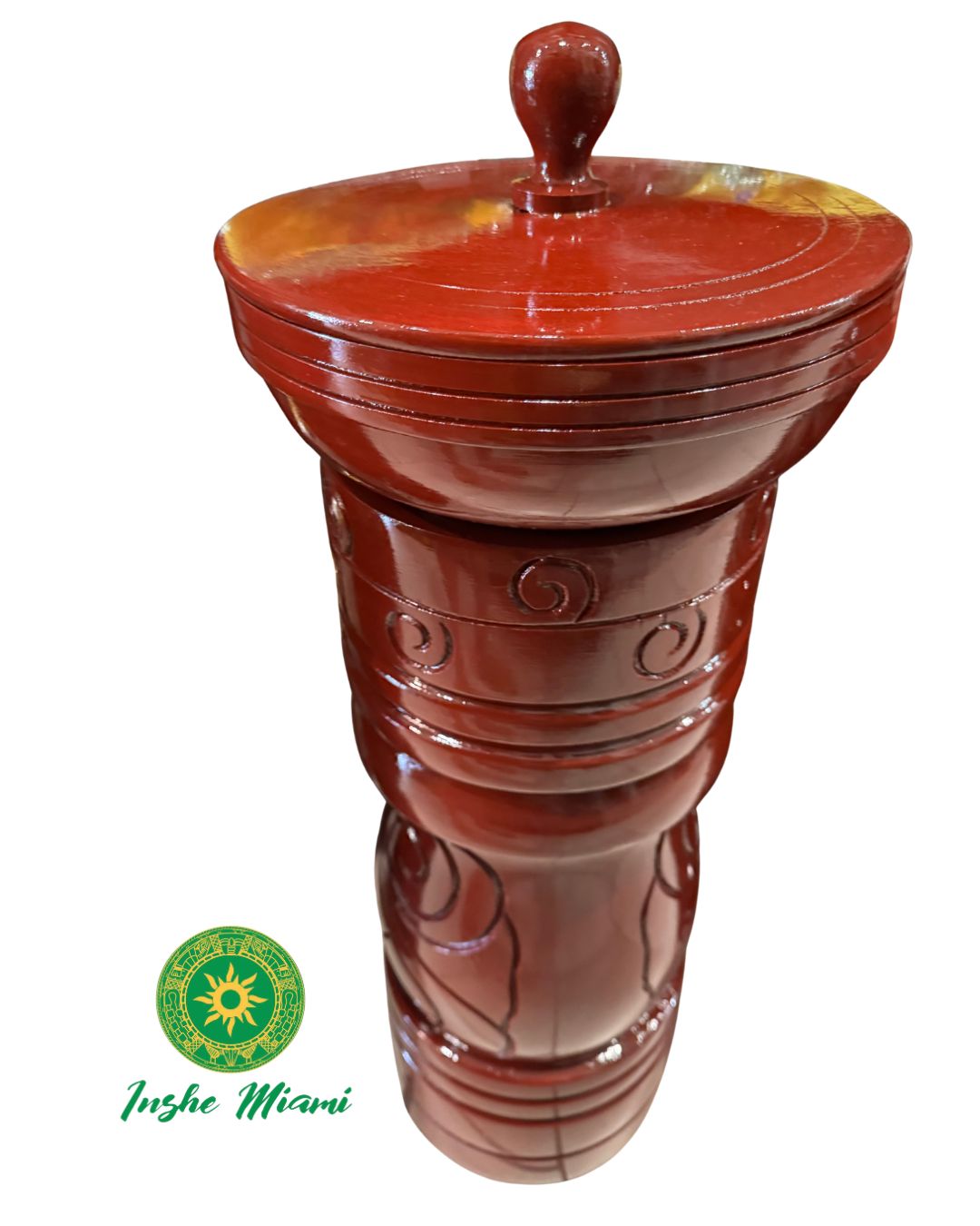 Pilon y Batea Tallados 100 % Madera
