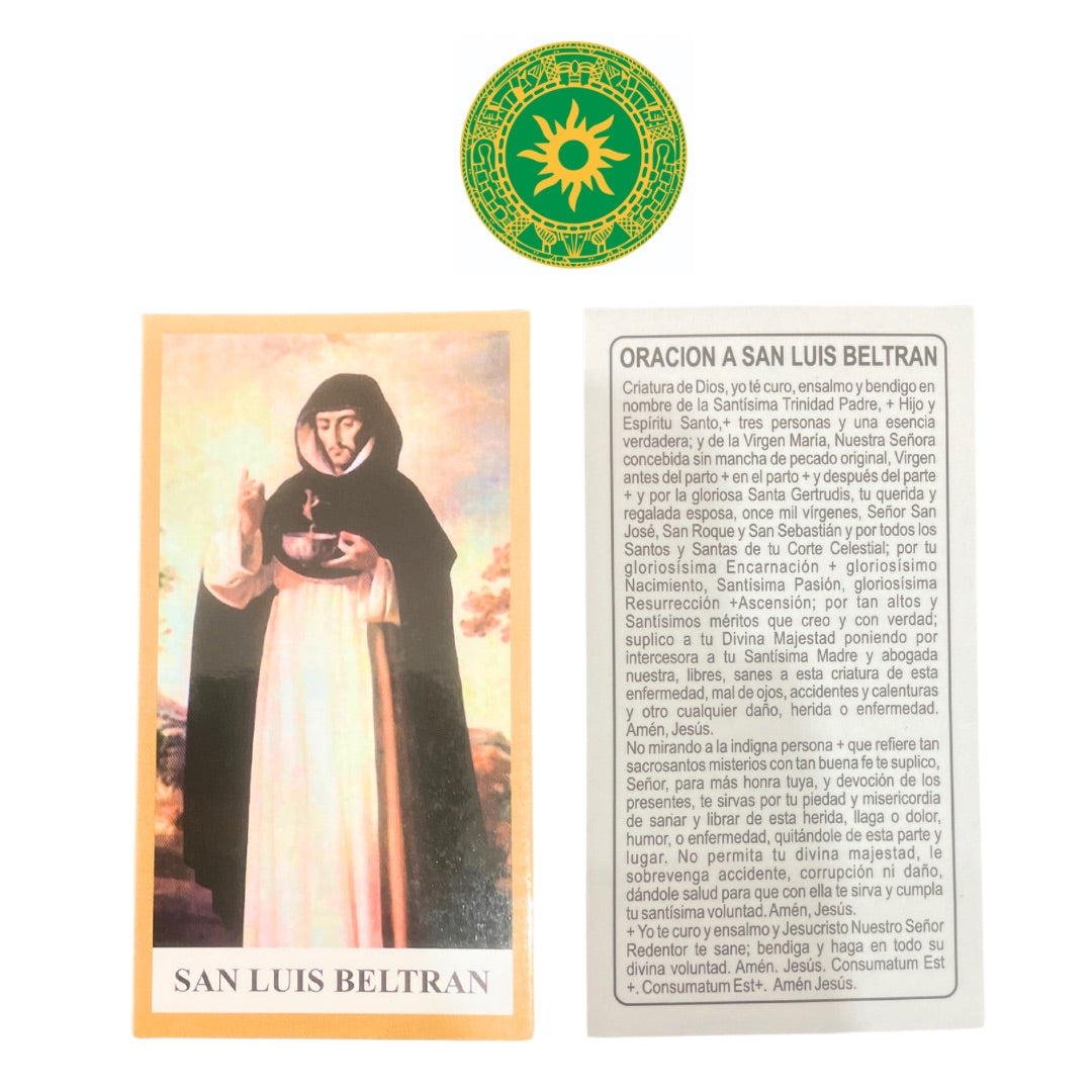 Oracion e Imagen San Luis Beltran