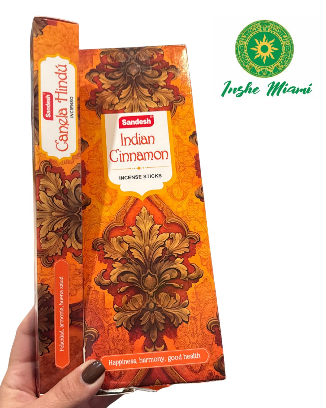 Incienso de Canela Hindu / Indian Cinnamon (Formato Cuadrado)