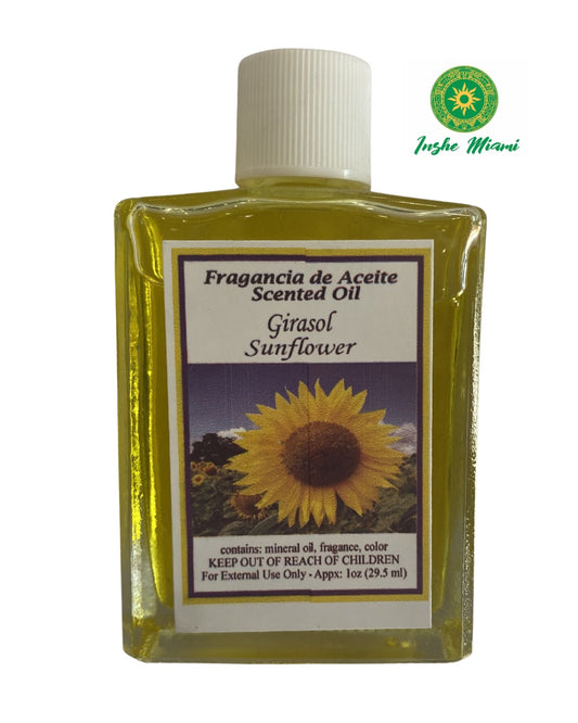 Sunflower Oil 1 oz for Spiritual and Traditional Use | Inshe Miami
