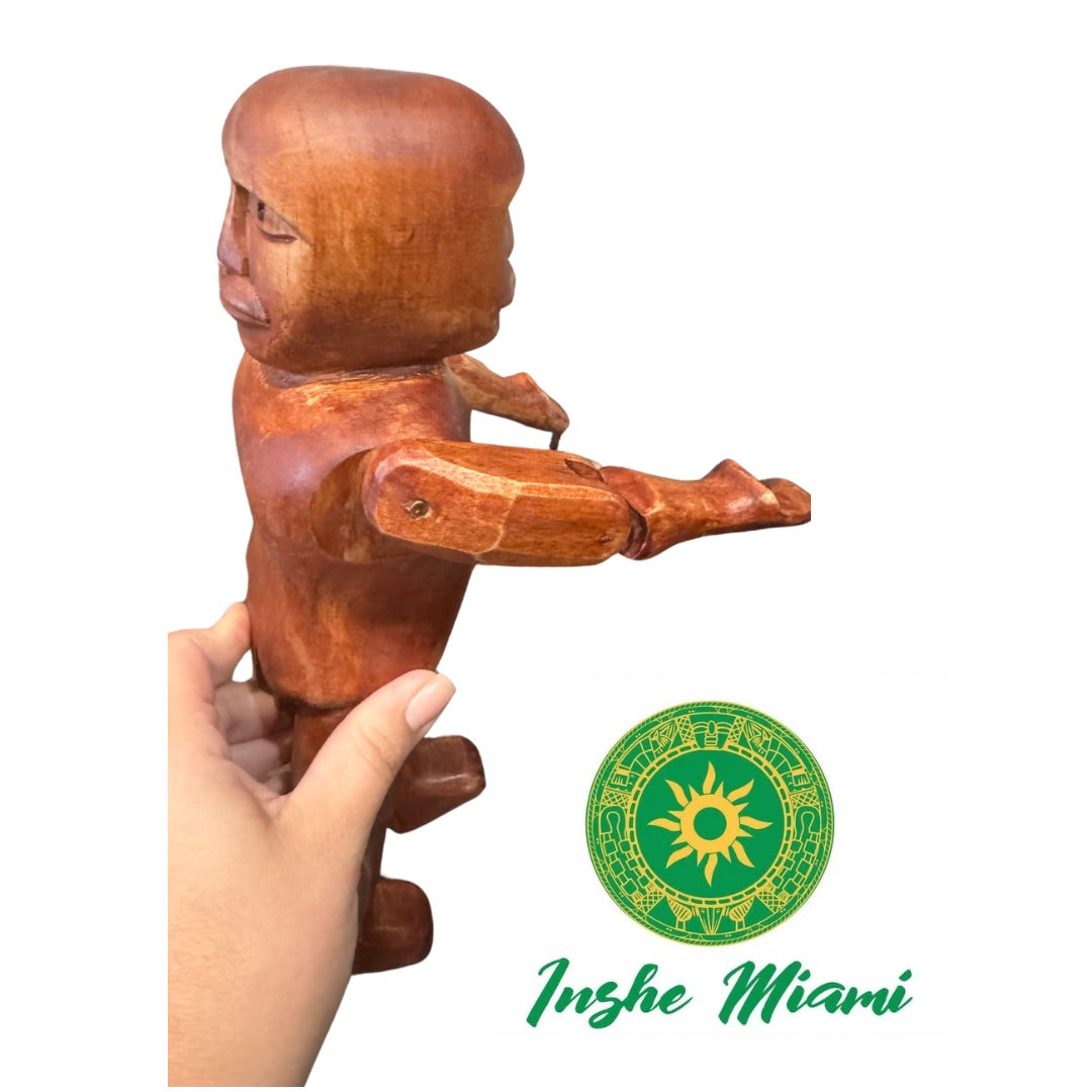 Muñeco Articulado de Madera