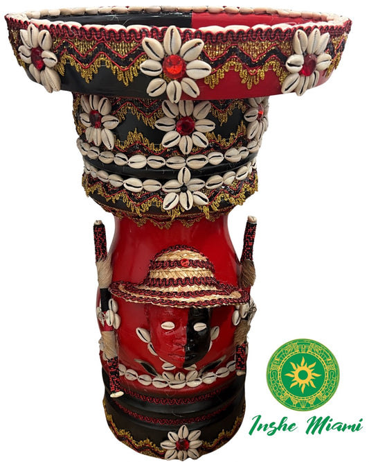 Pedestal de Elegua con Madera