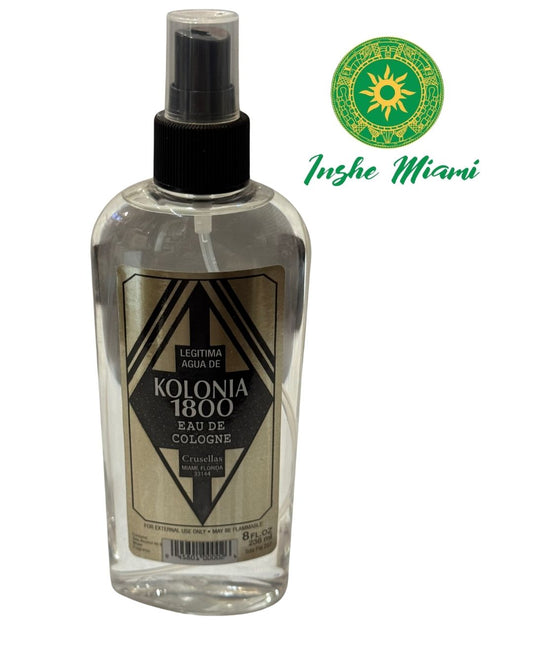 Colonia Espiritual de Kolonia 1800 8 oz – Para Limpiezas y Rituales Espirituales