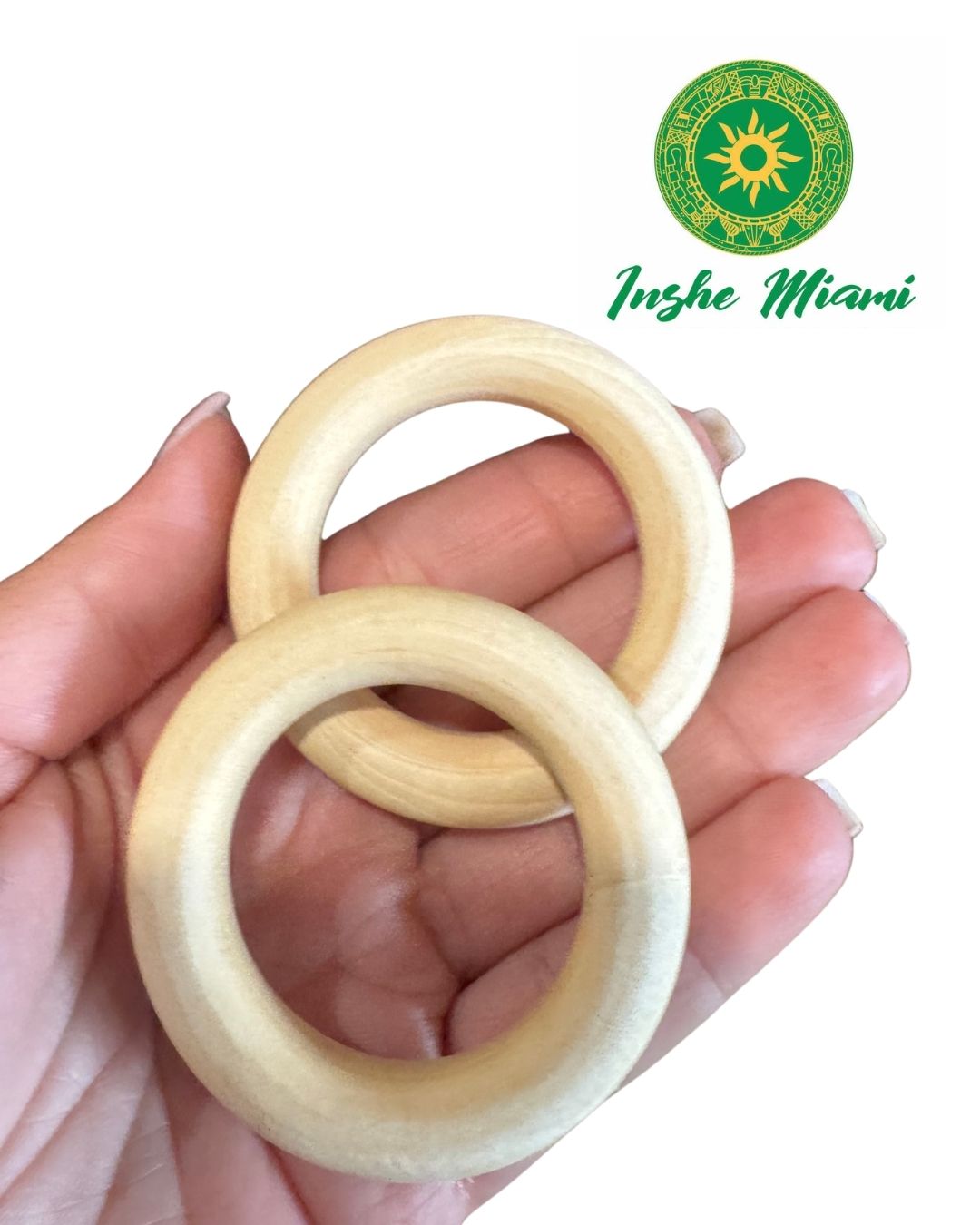 Wooden Wheel Gourd Holder