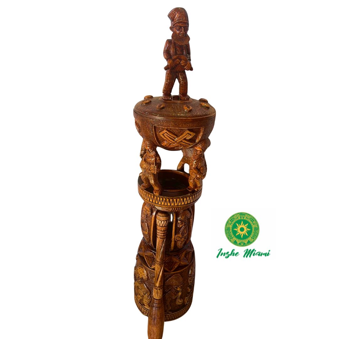 Set de Changó con Pilón y Mortero 42.3"