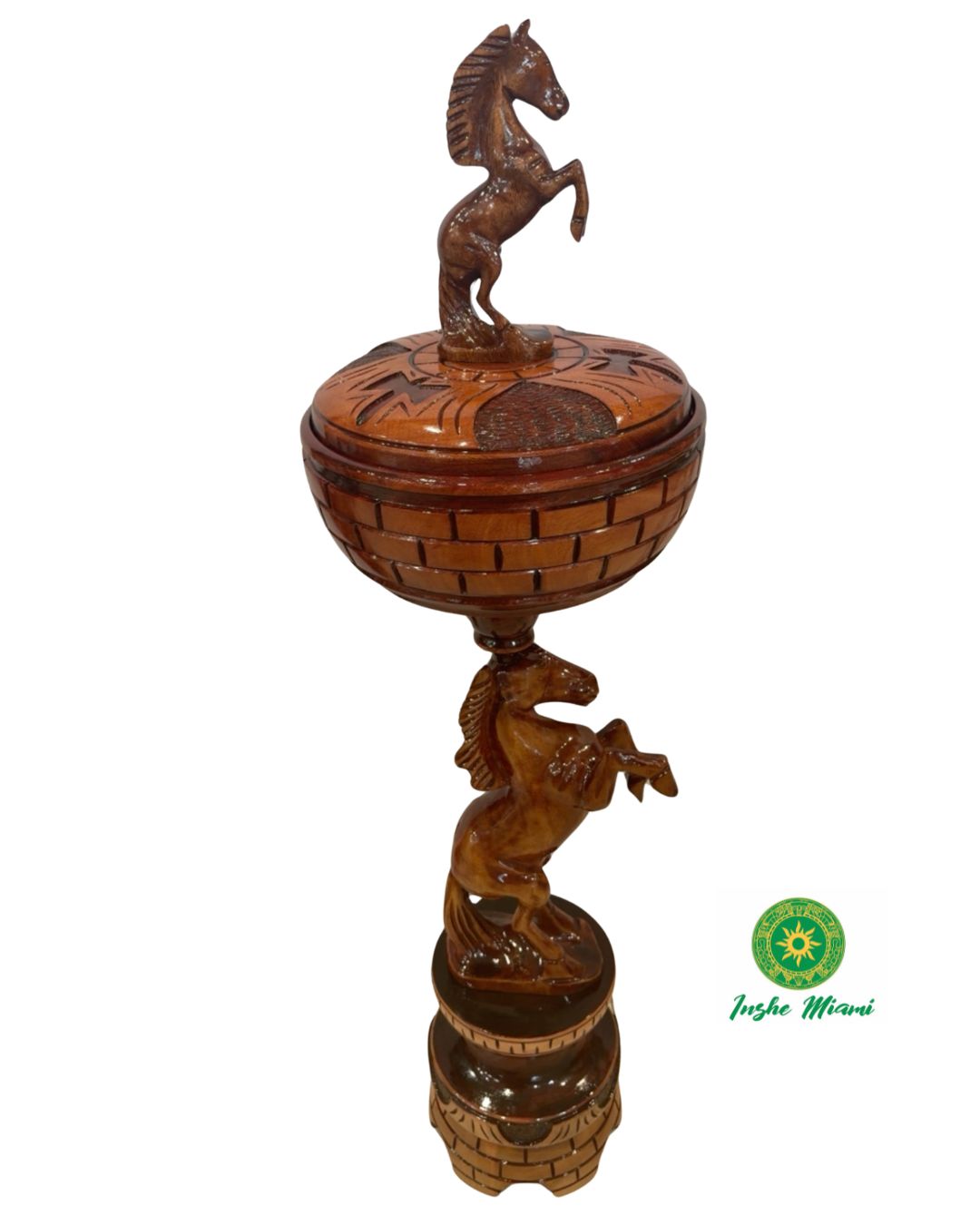 Set de Changó en Madera 44″ – Afrocubano | Inshe Miami