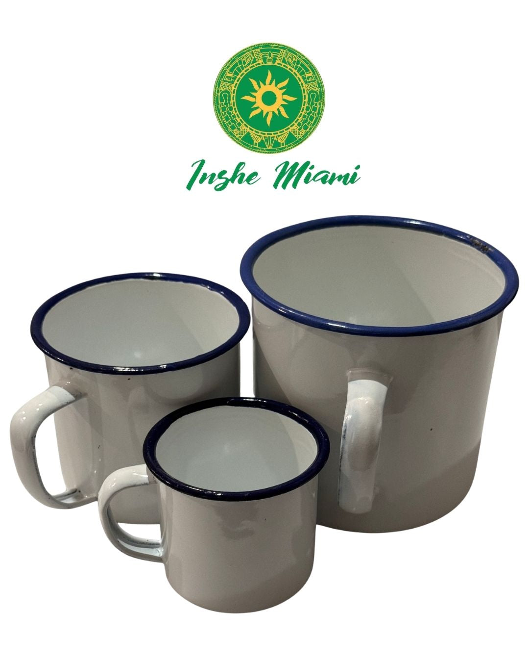 Jarros De Aluminio Tradicionales – Tazas Ceremoniales Para Iyawó Y Santería (3 Tamaños) Iyawo Cup