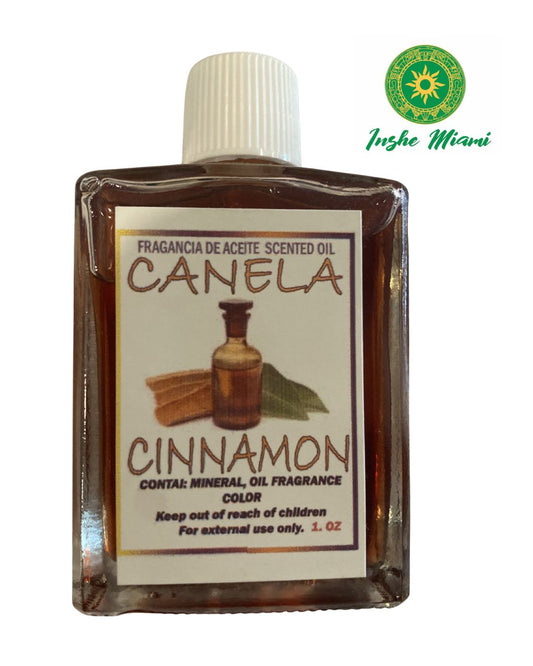 Aceite Cinamon Canela 1 oz para Uso Espiritual y Tradicional | Inshe Miami